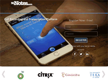 Tablet Screenshot of nonotes.com